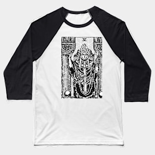 The Hierophant - A Geometric Tarot Print Baseball T-Shirt